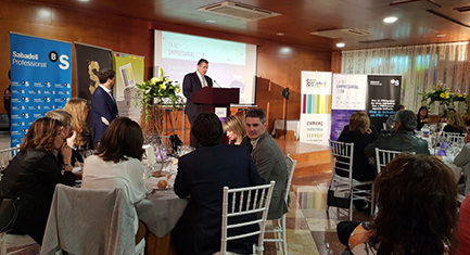 La setena Nit Empresarial de Sant Sadurní acull 115 assistents d’empreses del comerç, la indústria i els serveis