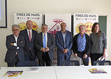 S’inauguren les Fires de Maig de Vilafranca 2017, que esperen la visita de més de 40.000 persones