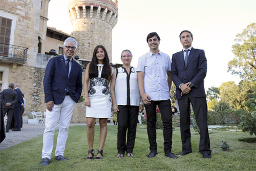 El celler La Vinyeta, la casa rural Mas Llagostera i l'Associació La Carretera del Vi, Premis d'Enoturisme 2017