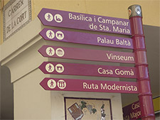 Vilafranca del Penedès estrena senyals intel·ligents que permeten descarregar-se informació turística via bluetooth