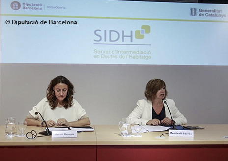 El Servei d’Intermediació en Deutes de l’Habitatge atén més de 5.000 famílies de la demarcació de Barcelona amb risc de perdre casa seva